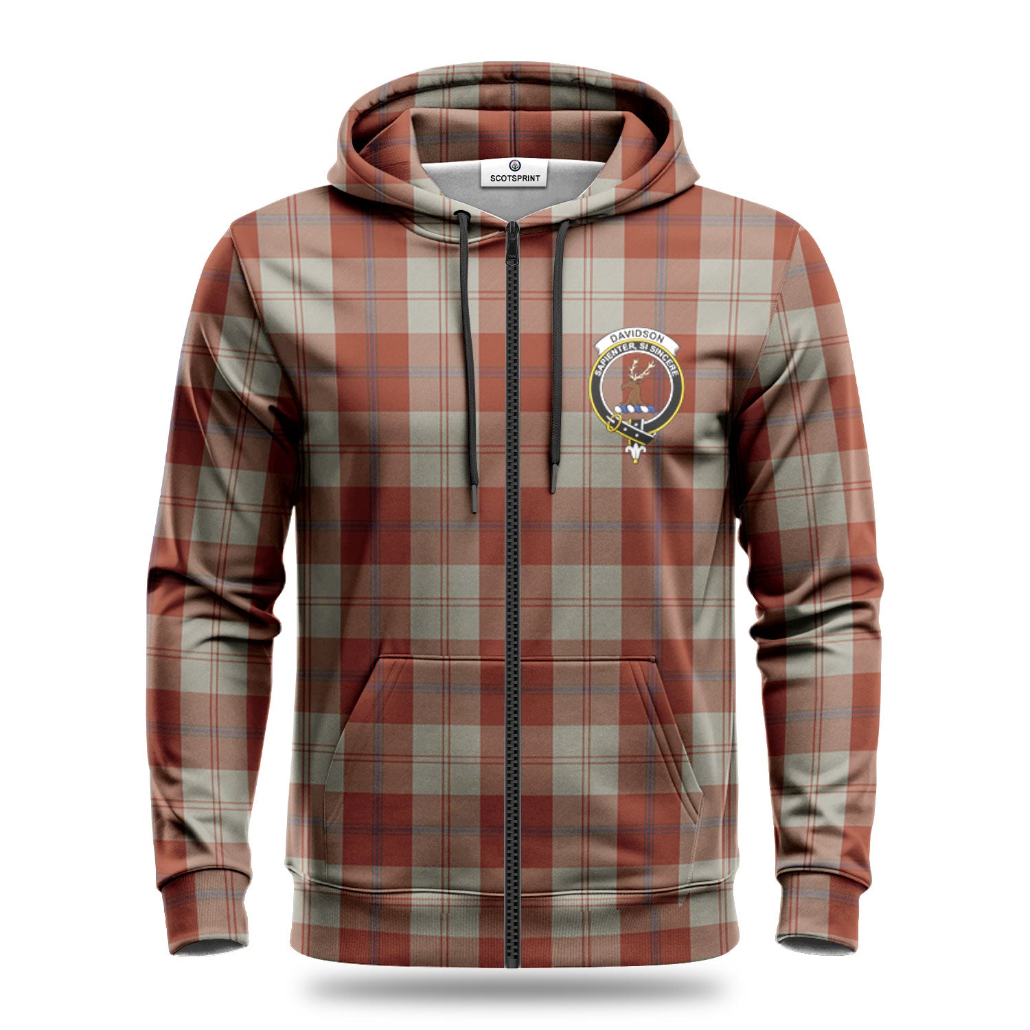 Davidson Dress Dancers Tartan Crest Hoodie