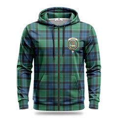 Graham of Menteith Ancient Tartan Crest Hoodie