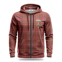 MacAlister Modern Tartan Crest Hoodie