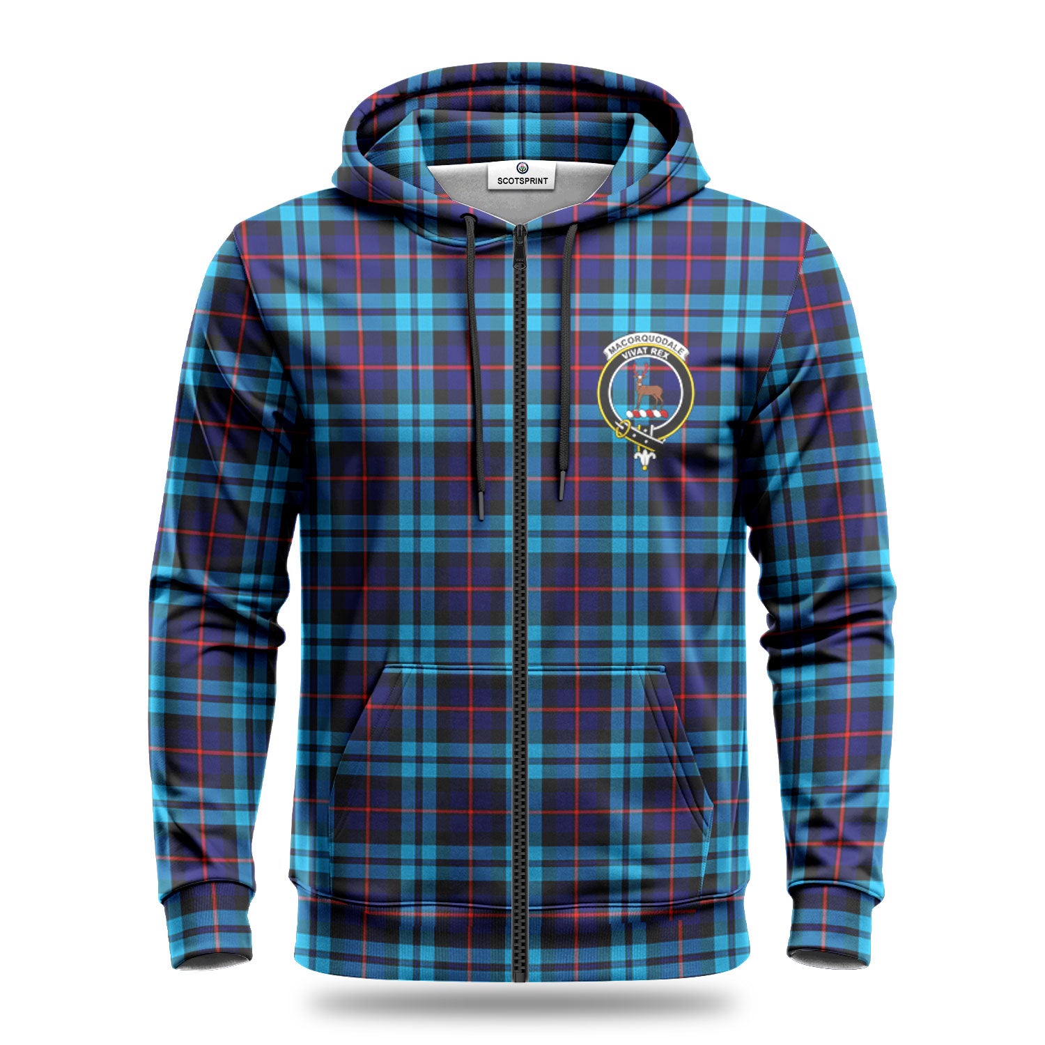 MacCorquodale Tartan Crest Hoodie