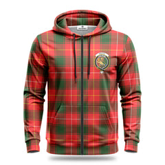 MacFie Tartan Crest Hoodie