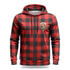 MacGregor Rob Roy Modern Tartan Crest Hoodie