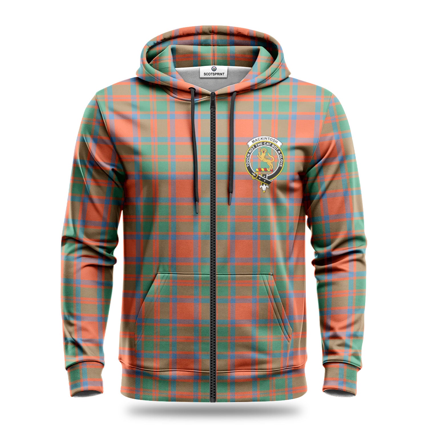 MacKintosh Ancient Tartan Crest Hoodie