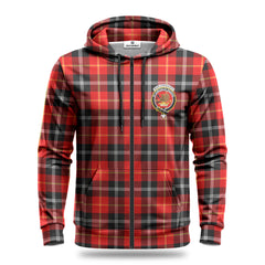 Marjoribanks Tartan Crest Hoodie