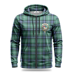 McDonald of the Isles Hunting Ancient Tartan Crest Hoodie