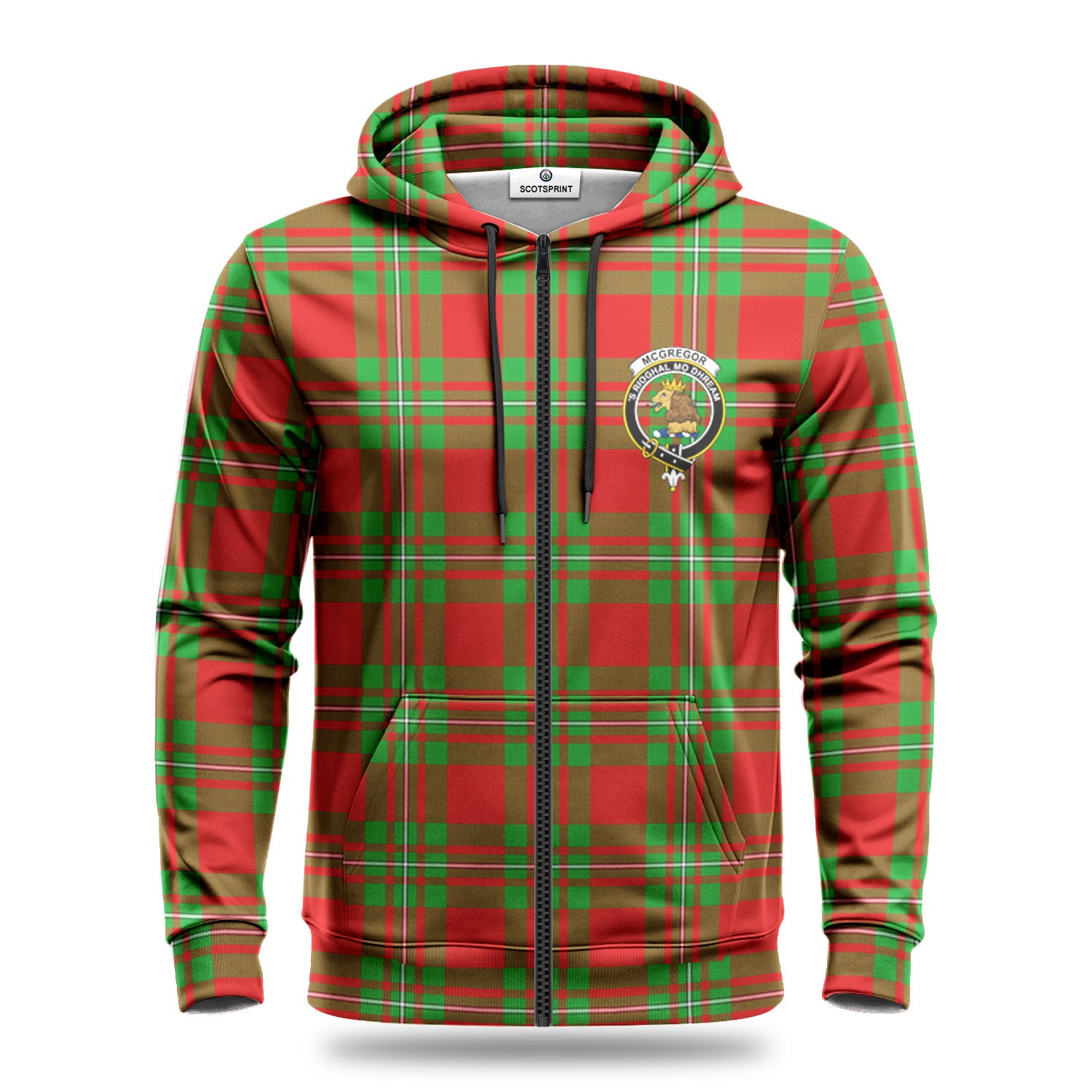 McGregor Modern Tartan Crest Hoodie