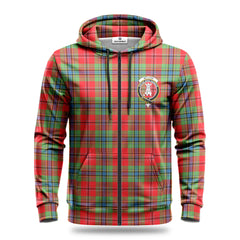 McLean of Duart Modern Tartan Crest Hoodie