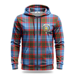 Newton Tartan Crest Hoodie