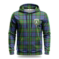 Paterson Tartan Crest Hoodie