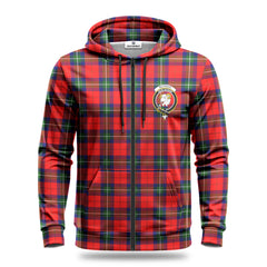 Ruthven Modern Tartan Crest Hoodie