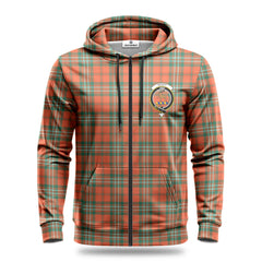 Scott Ancient Tartan Crest Hoodie