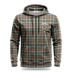 Thomson Hunting Modern Tartan Crest Hoodie