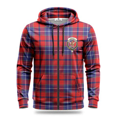 Wishart Dress Tartan Crest Hoodie