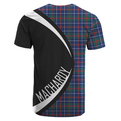 MacHardy Modern Tartan Crest T-shirt - Circle Style