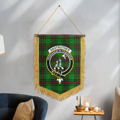 Anstruther Tartan Crest Wall Hanging Banner