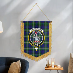 Bannerman Tartan Crest Wall Hanging Banner