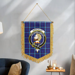 Kirkcaldy Tartan Crest Wall Hanging Banner