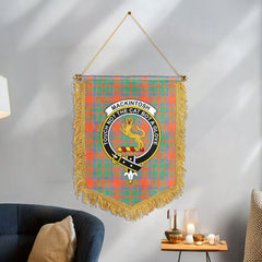 MacKintosh Ancient Tartan Crest Wall Hanging Banner