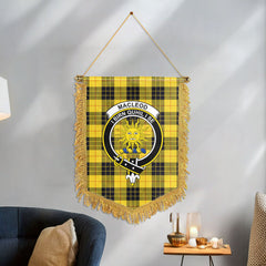 MacLeod of Lewis Ancient Tartan Crest Wall Hanging Banner