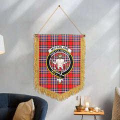 McFarlane Modern Tartan Crest Wall Hanging Banner