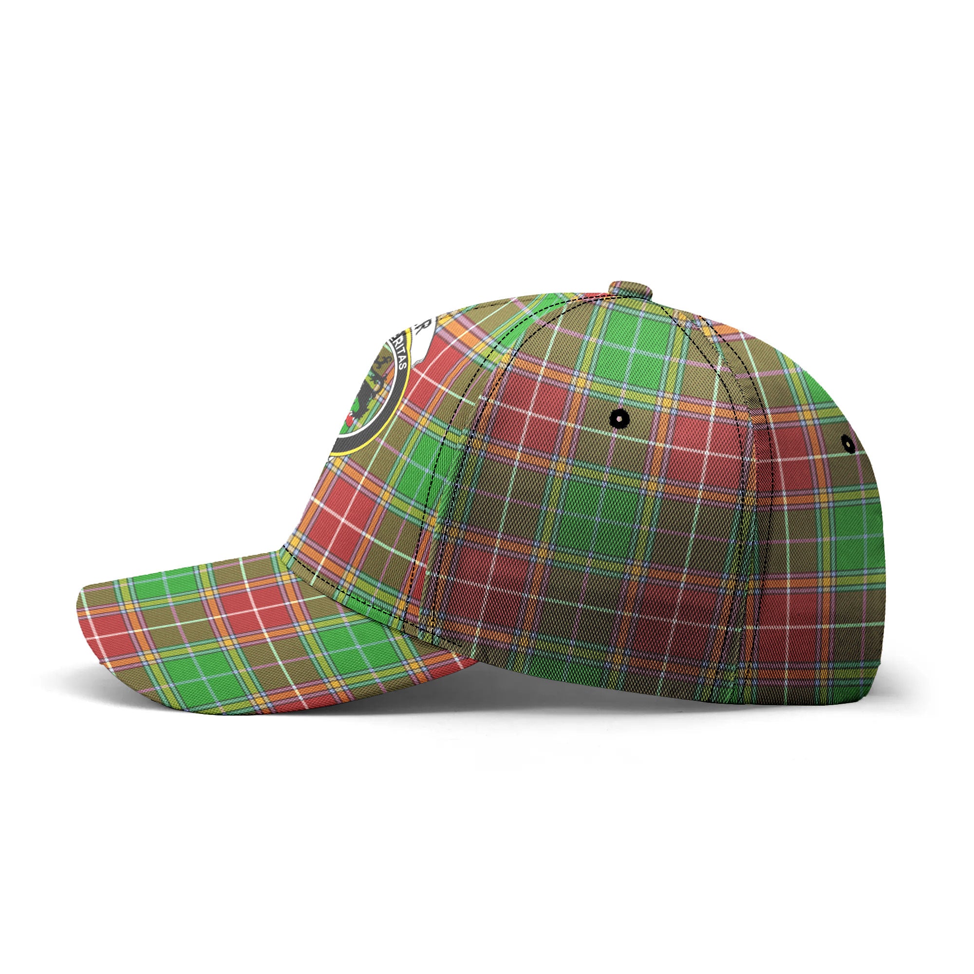 Baxter Modern Tartan Crest Classic Cap