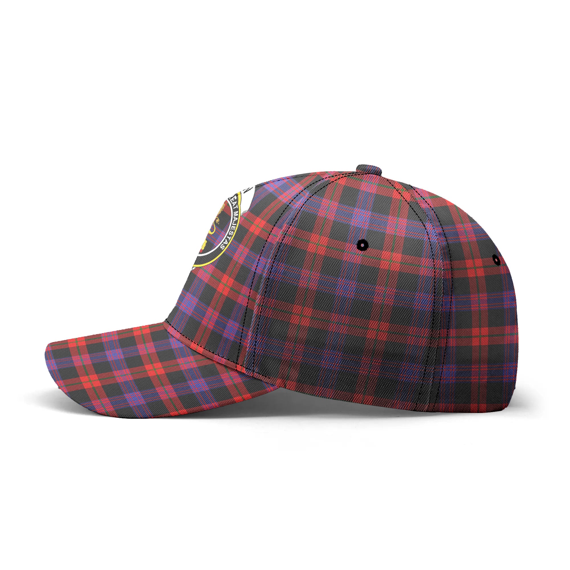 Broun Modern Tartan Crest Classic Cap