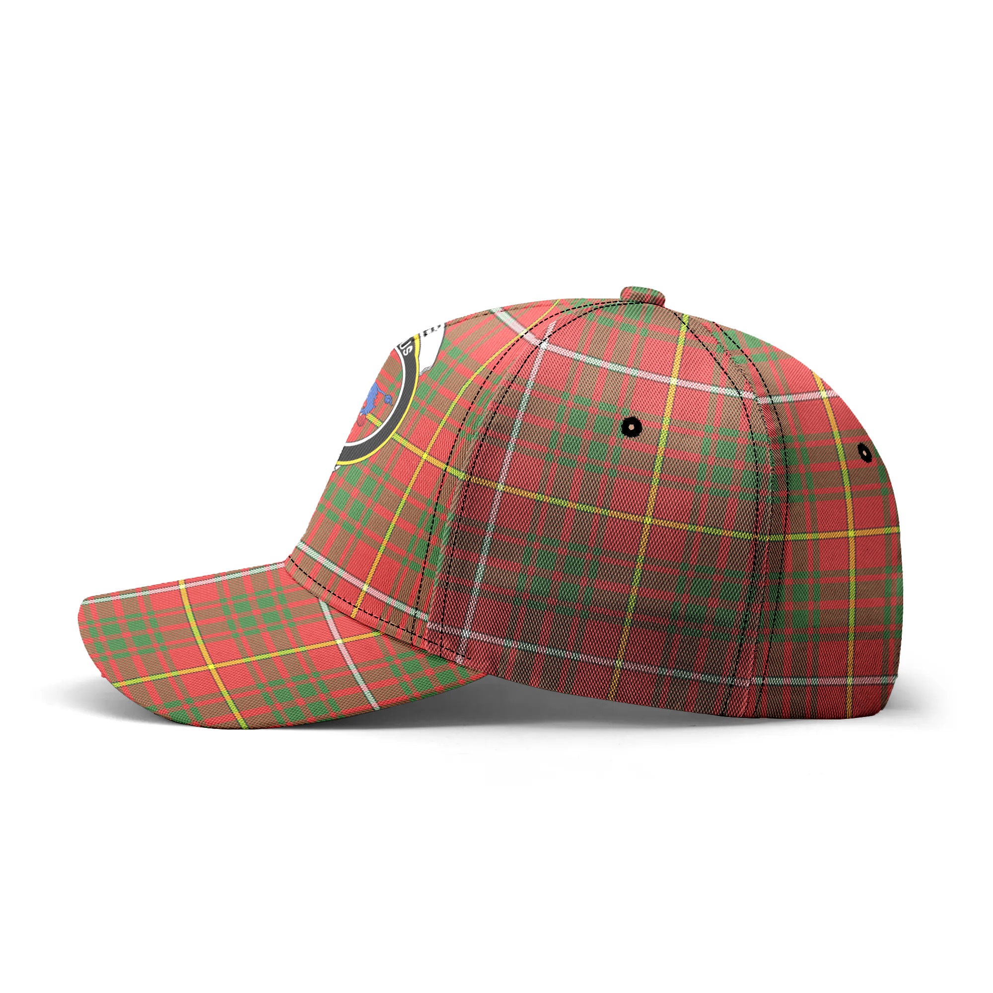 Bruce Modern Tartan Crest Classic Cap