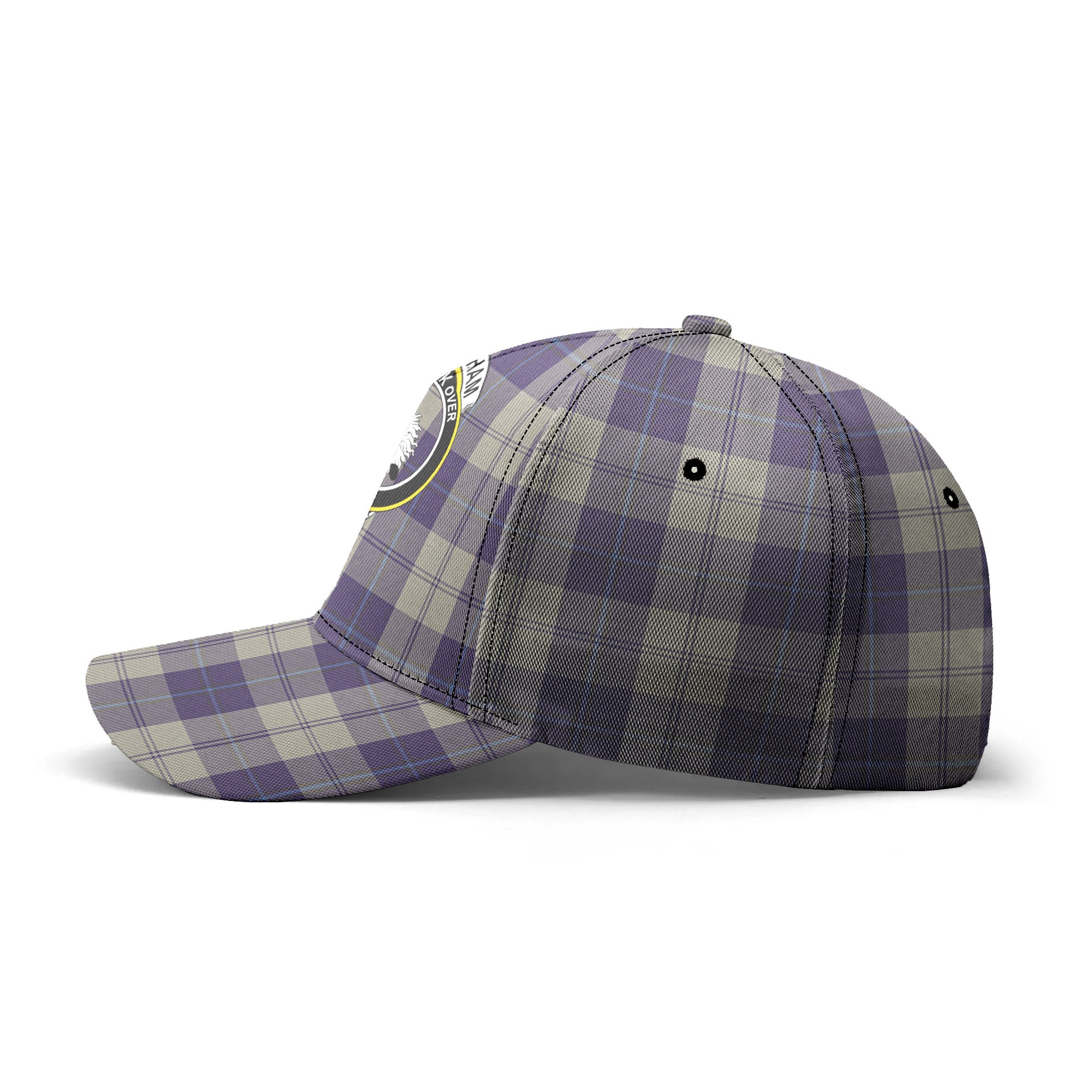 Cunningham Dress Blue Dancers Tartan Crest Classic Cap