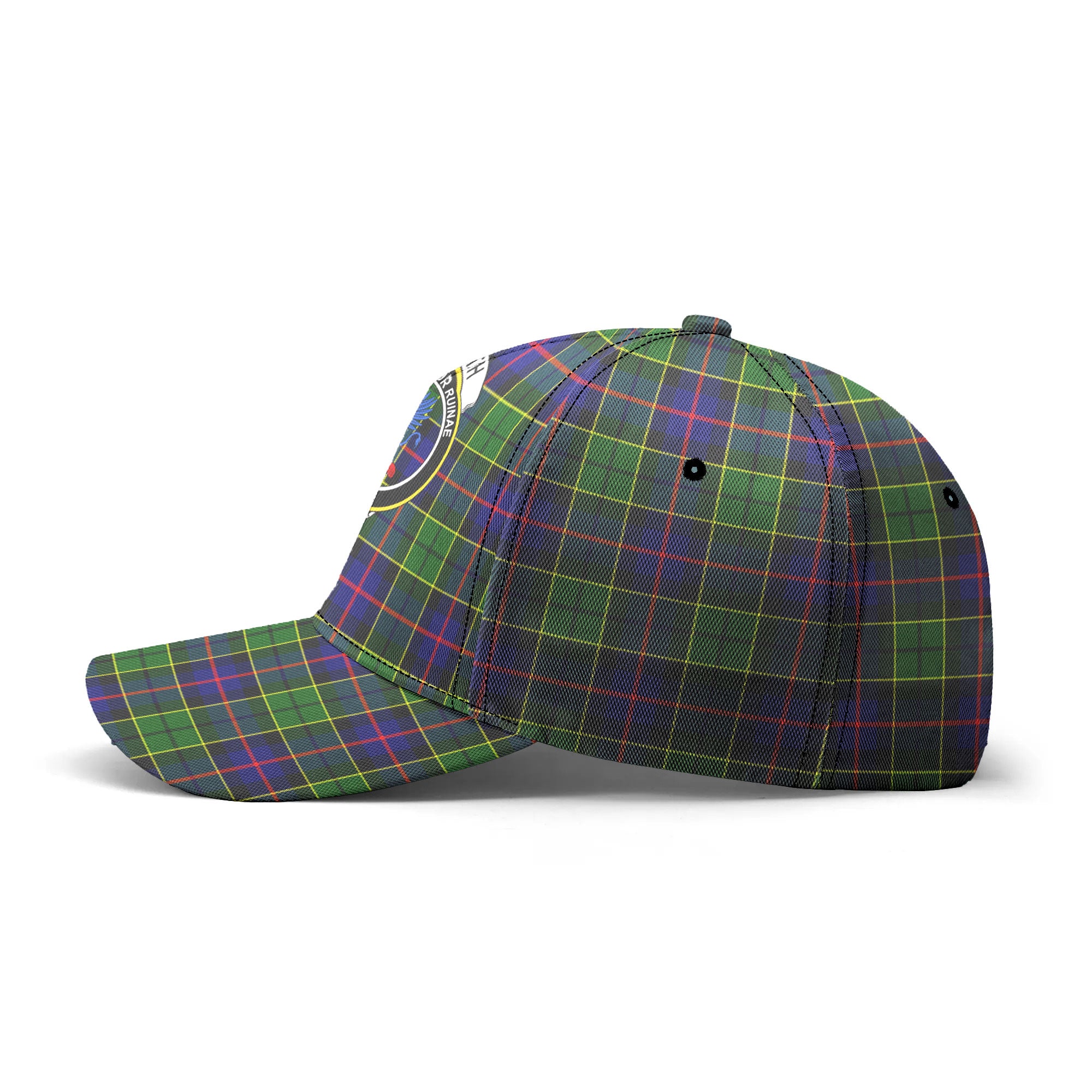 Forsyth Modern Tartan Crest Classic Cap