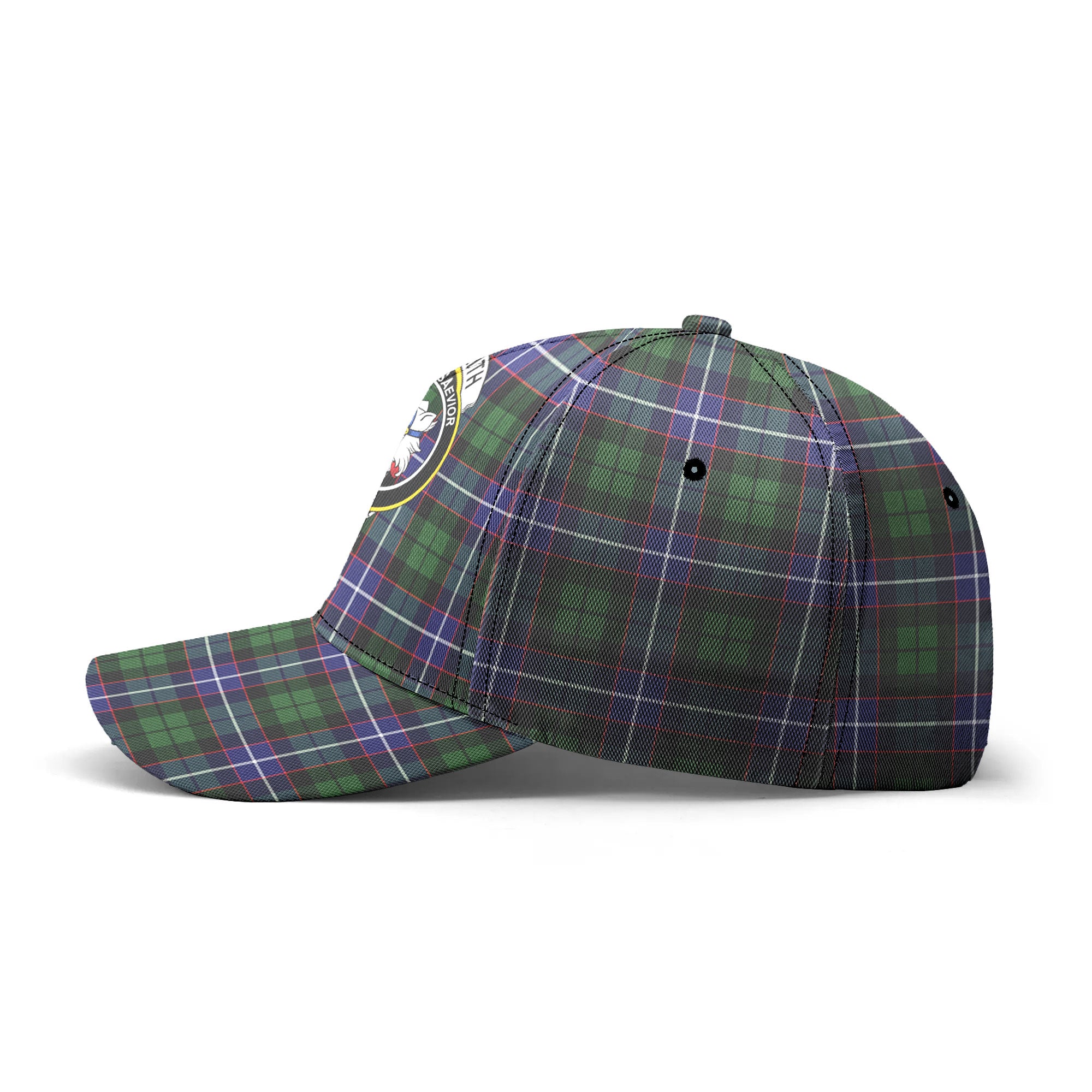 Galbraith Modern Tartan Crest Classic Cap