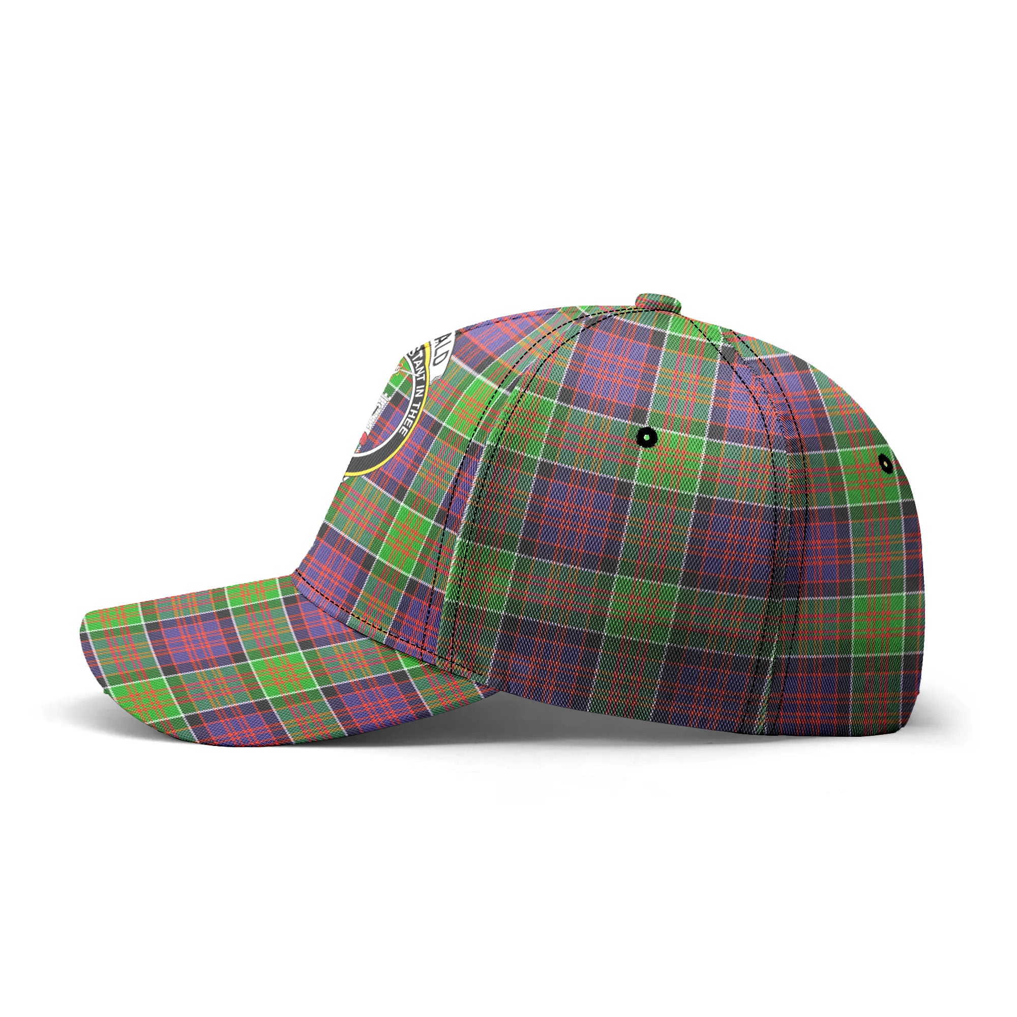 MacDonald (Clan Ranald) Tartan Crest Classic Cap