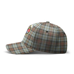 MacLeod of Harris Weathered Tartan Crest Classic Cap