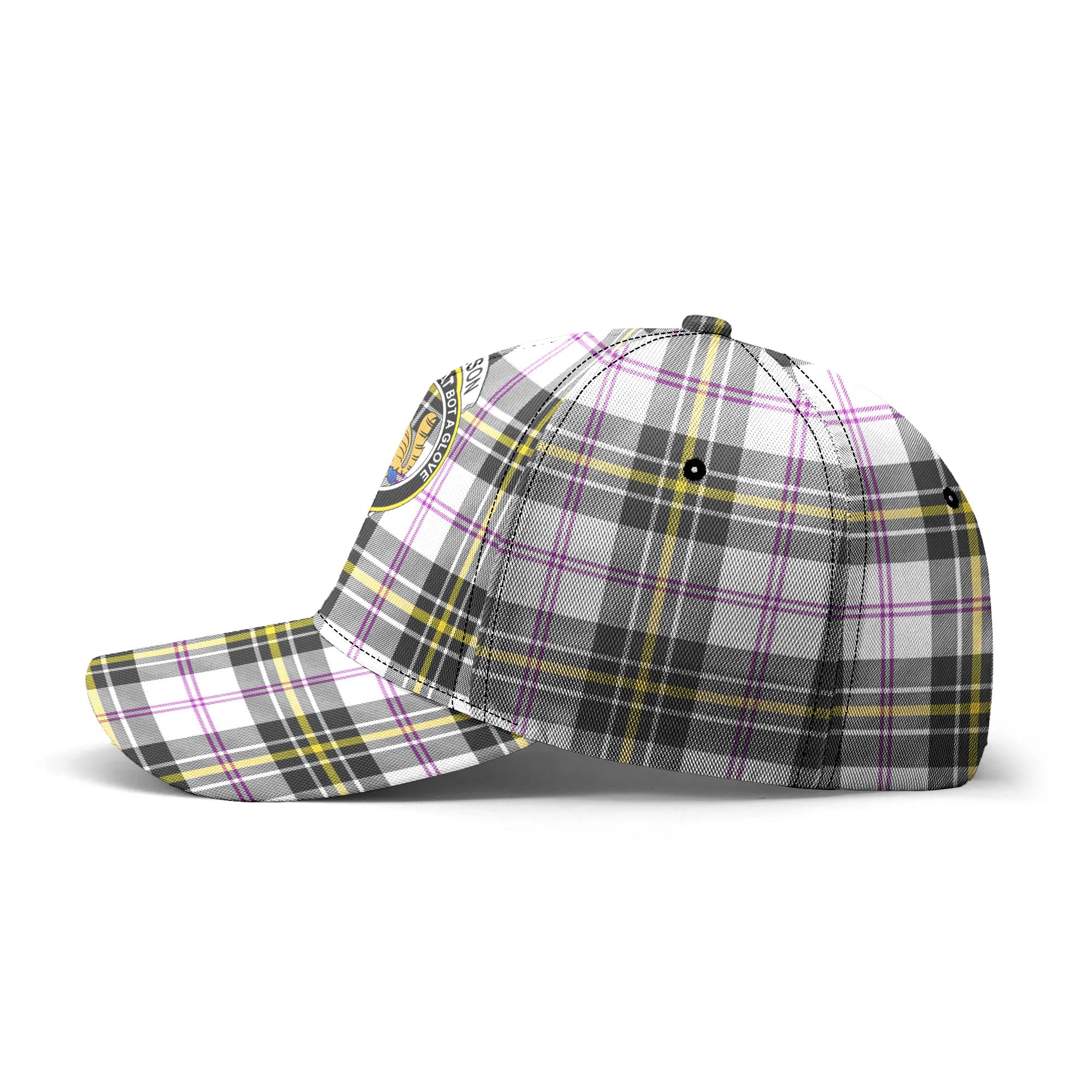 MacPherson Dress Modern Tartan Crest Classic Cap