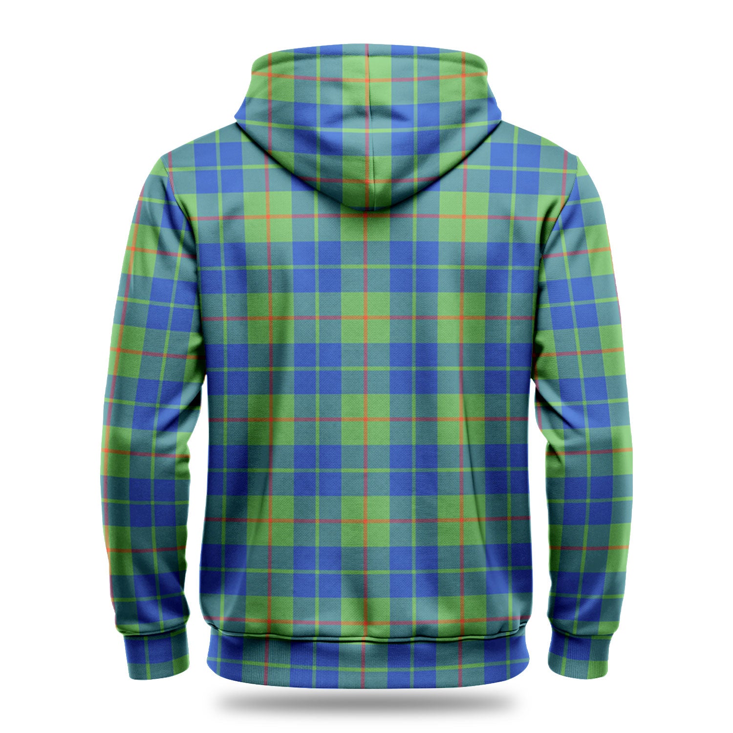 Barclay Hunting Ancient Tartan Crest Hoodie