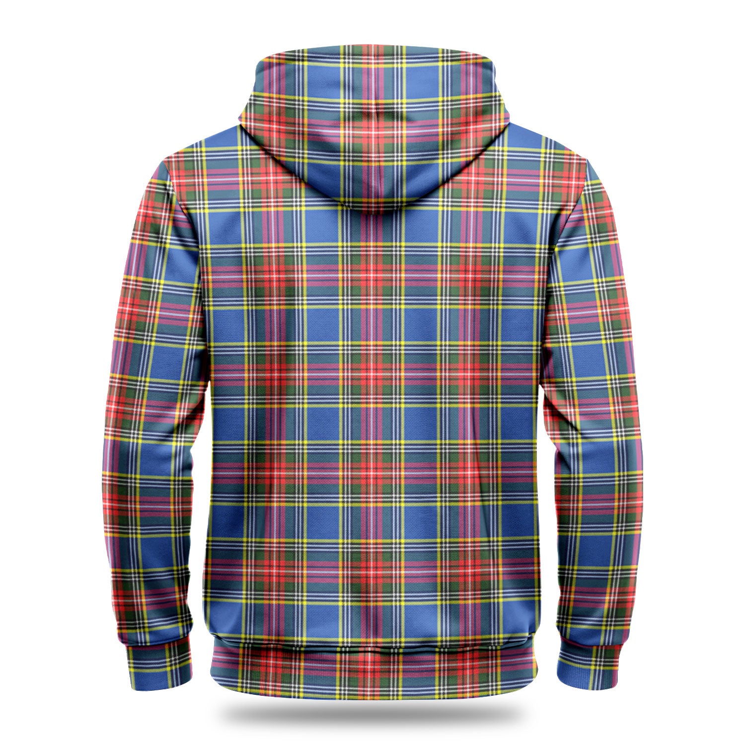 Beaton Modern Tartan Crest Hoodie