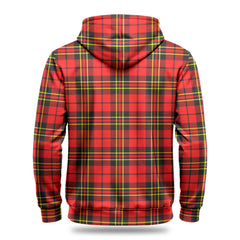 Brodie Modern Tartan Crest Hoodie