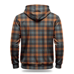 Brown Ancient Tartan Crest Hoodie