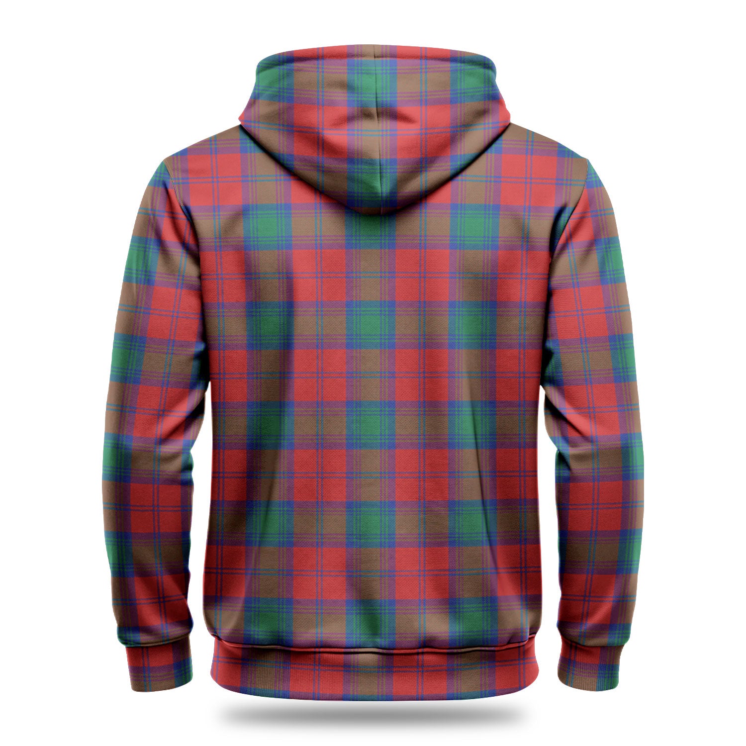 Byres Tartan Crest Hoodie