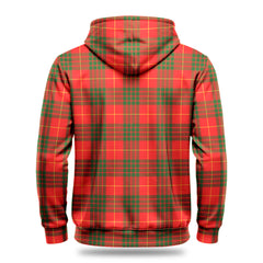 Cameron Modern Tartan Crest Hoodie