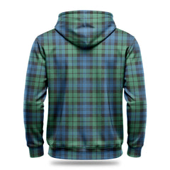 Campbell Ancient 02 Tartan Crest Hoodie