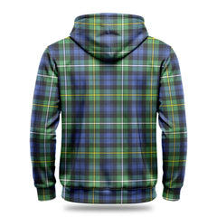 Campbell Argyll Ancient Tartan Crest Hoodie