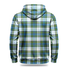 Campbell Dress Tartan Crest Hoodie