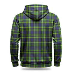 Campbell of Breadalbane Modern Tartan Crest Hoodie