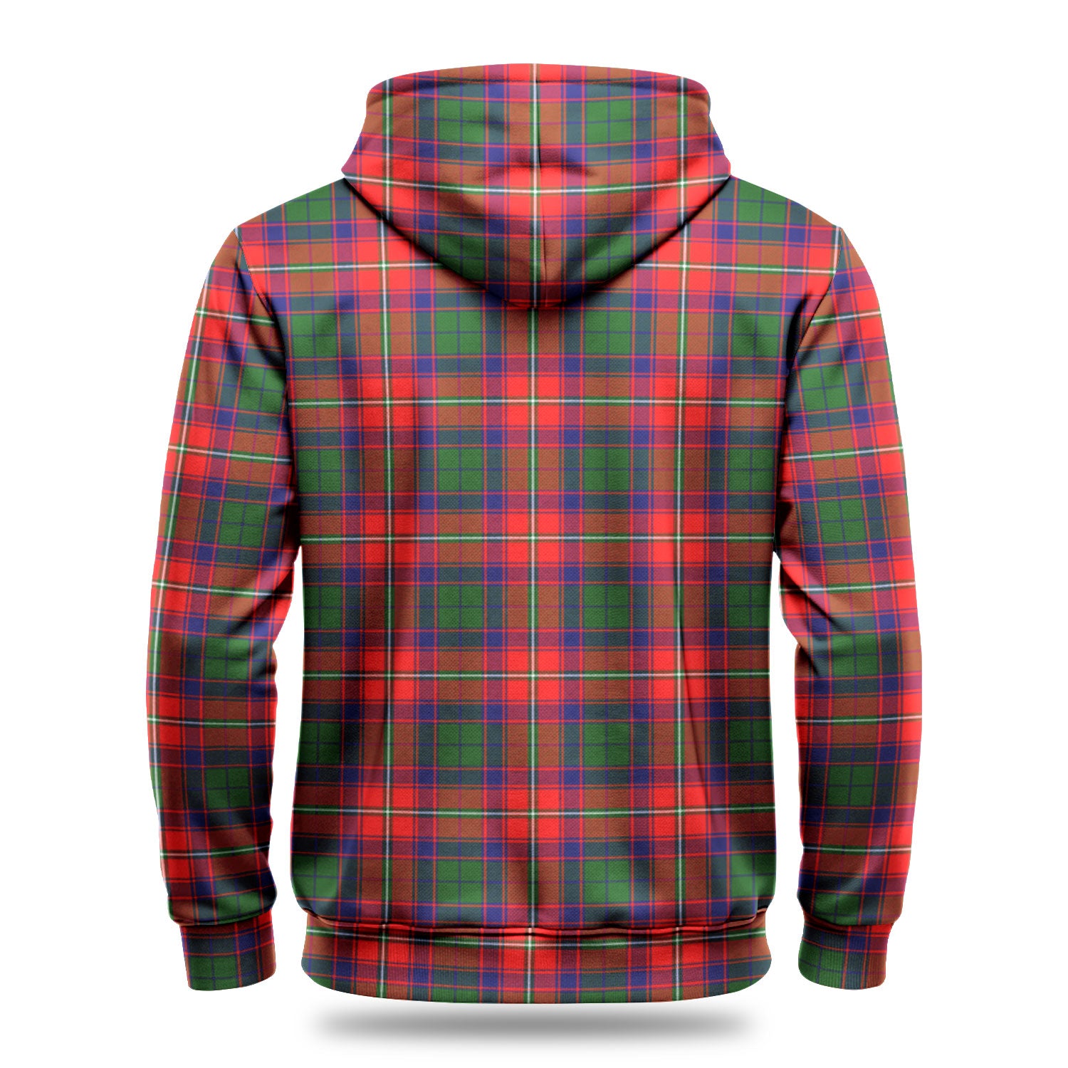 Charteris (Earl of Wemyss) Tartan Crest Hoodie