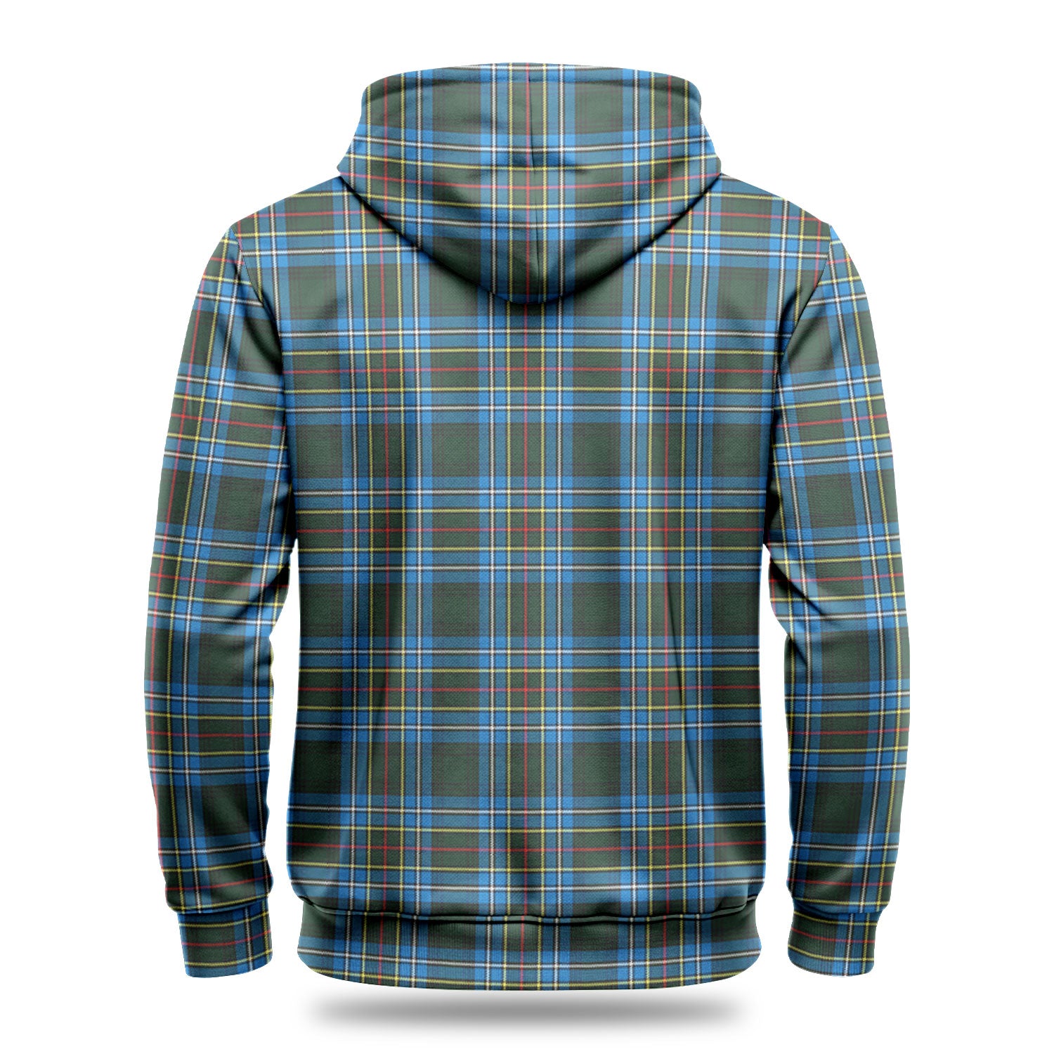 Cockburn Modern Tartan Crest Hoodie