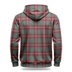 Crawford Modern Tartan Crest Hoodie