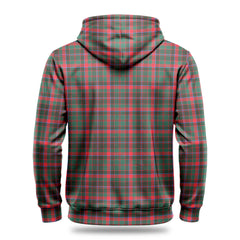 Cumming Hunting Modern Tartan Crest Hoodie