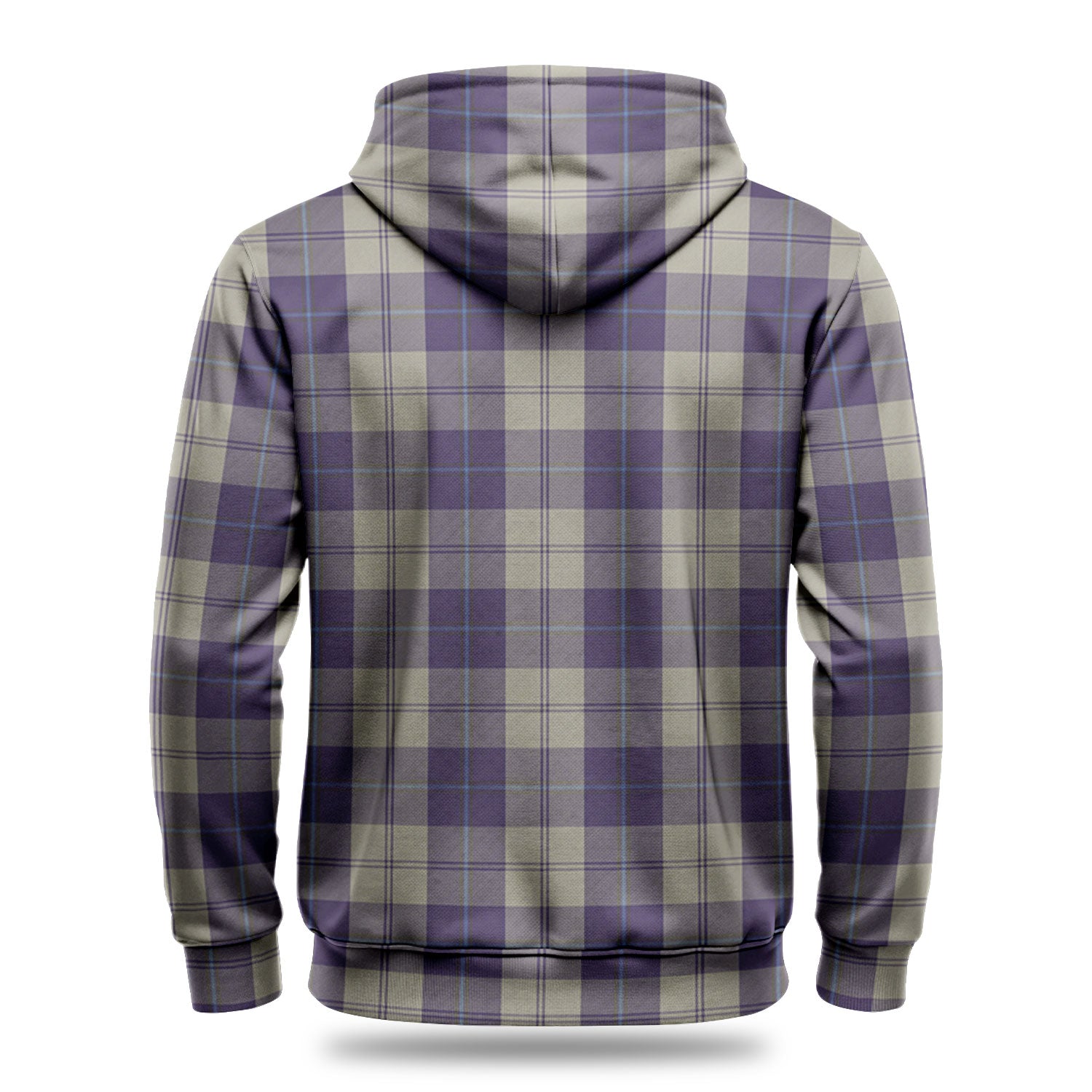 Cunningham Dress Blue Dancers Tartan Crest Hoodie