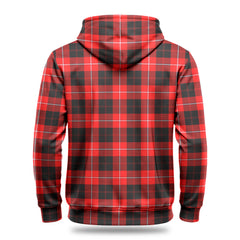 Cunningham Modern Tartan Crest Hoodie