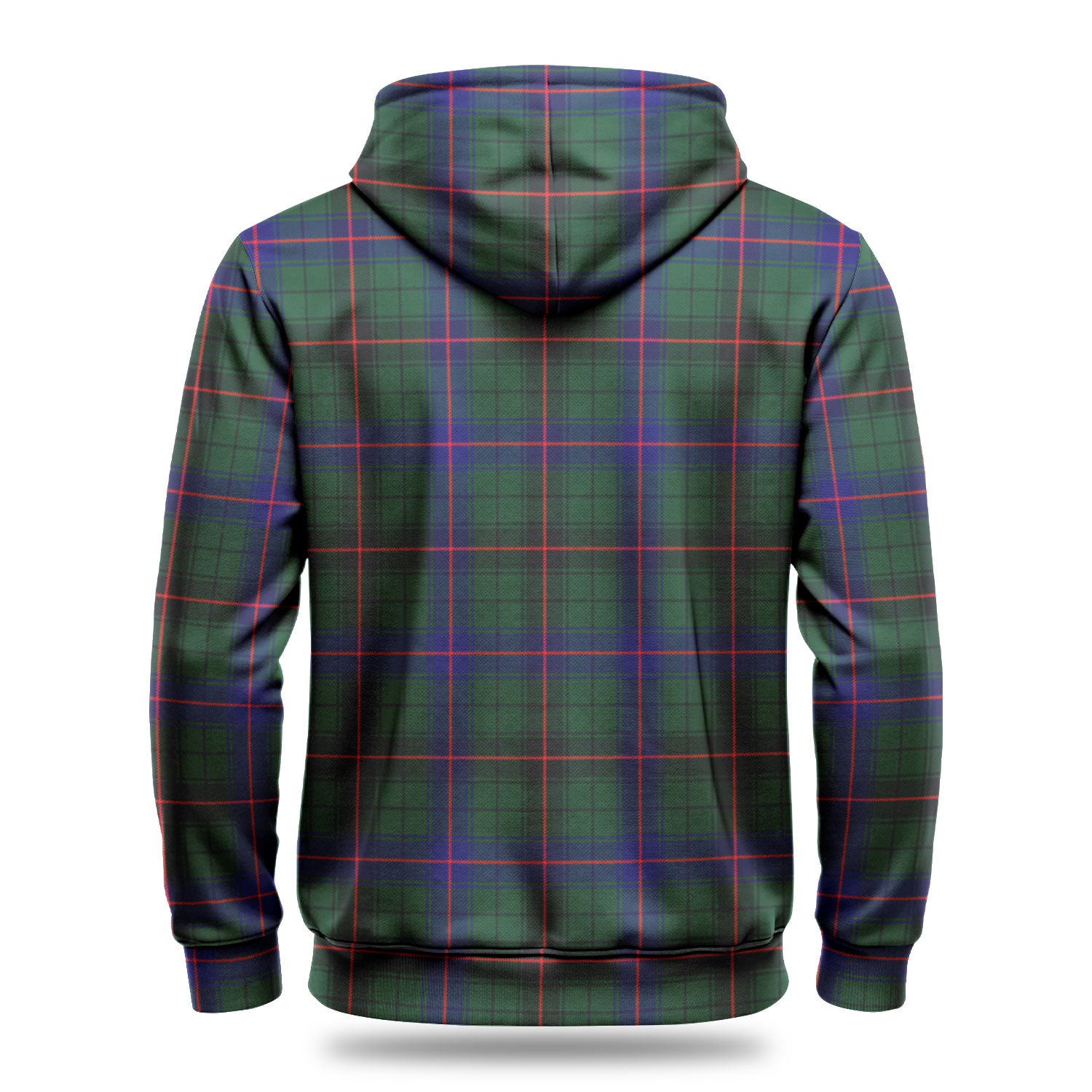 Davidson Modern Tartan Crest Hoodie